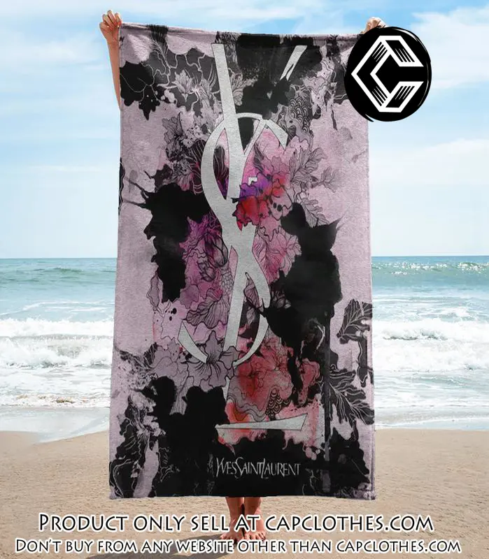 Yves saint laurent beach towel luxury brand hot trending summer  bt00301 cc5658841